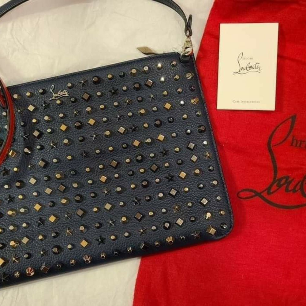 New Christian Louboutin Studded Crossbody